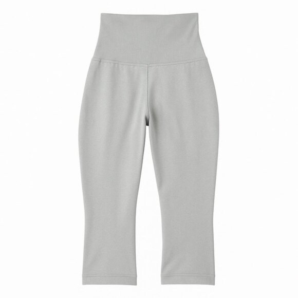 Compression high waist yoga capri leggings NWT grey size M - Picture 1 of 12